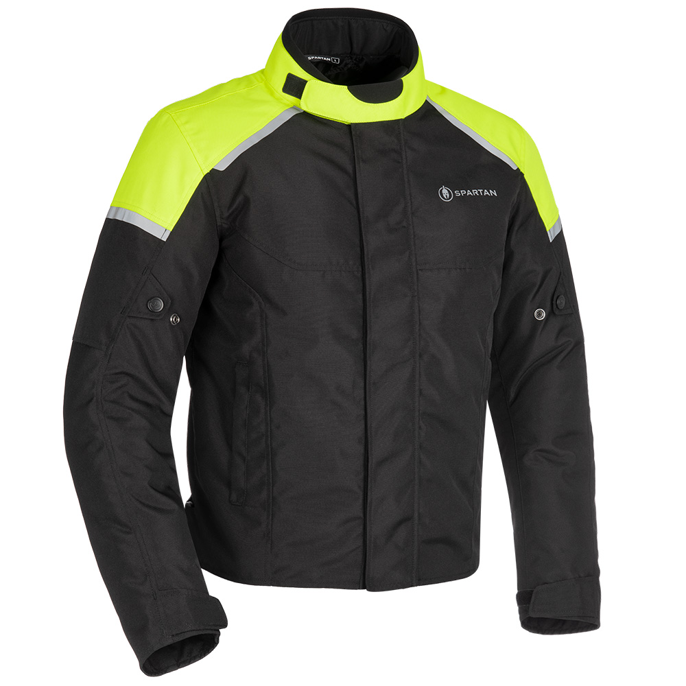 Spartan Spartan Short WP MS Jacket Black/Fluo